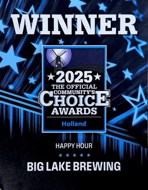 Big thank you to all of our loyal customers! We are so excited to announce that Big Lake Brewing won Best Happy Hour, Best Brewery and Best Bar for the second year in a row 🎉 We’re so thankful for all of the local love, cheers 🍻