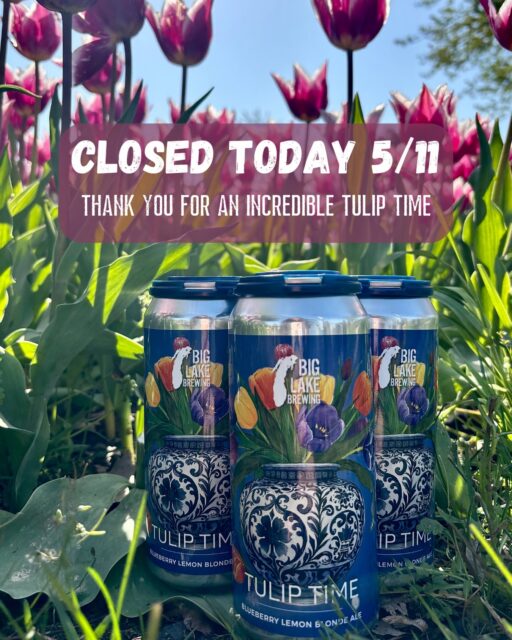 Thank you for an incredible Tulip Time Festival! Huge shoutout to our incredible team for getting us through a busy week 🌷 We’re already counting down the days until next year, cheers!