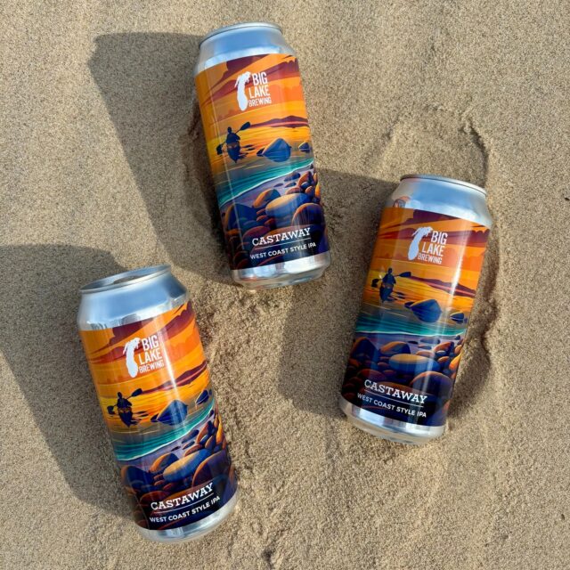 Summer days are not complete without a Castaway IPA 🛶 Clean, Crisp, & Brewed for adventure